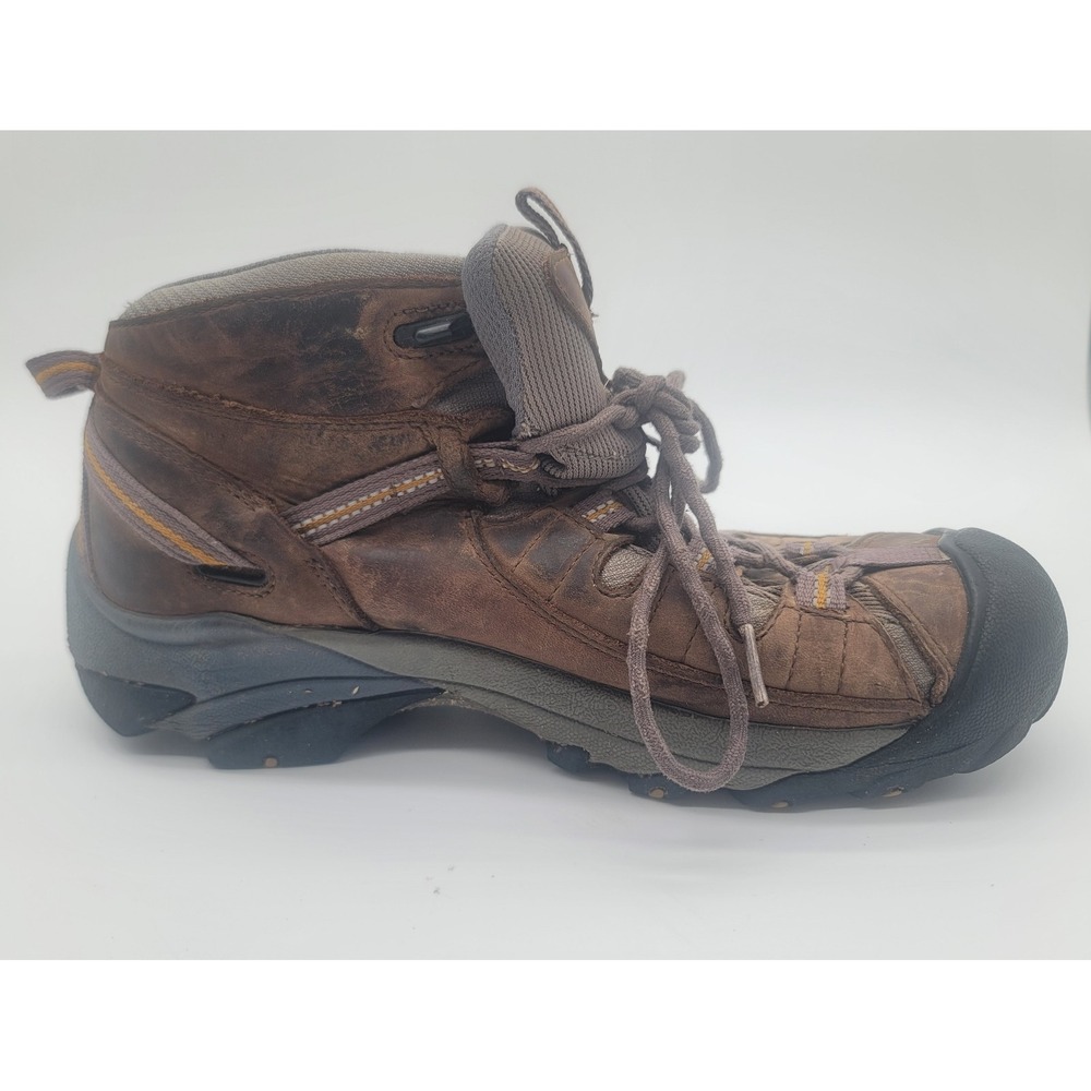 Keen Hiking Boots Size 9 Brown Waterproof Trail Outdoor Shoes - Picture 2 of 7